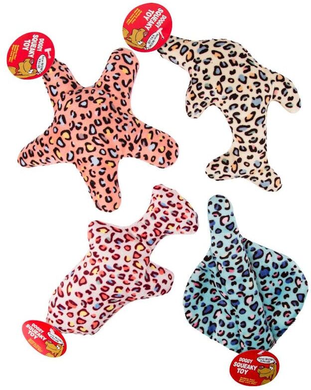 Dog Plush Toys - Animal Print Fish