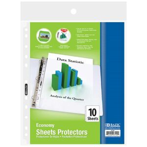 Top Loading Sheet Protectors - 10 Pack