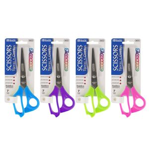 All Purpose Scissors - 7" Assorted Colors  Single Pack