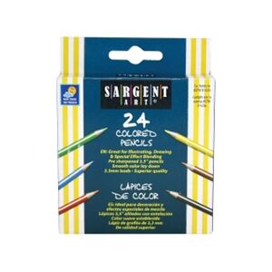 24 Count Half Size Colored Pencils