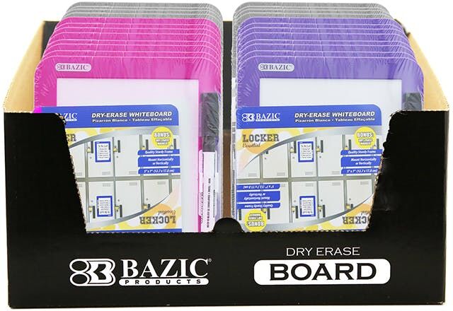 Dry Erase Boards with Marker - 5" x 7"