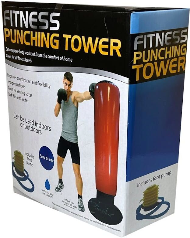 Fitness Punching Towers - Inflatable  PVC  63"