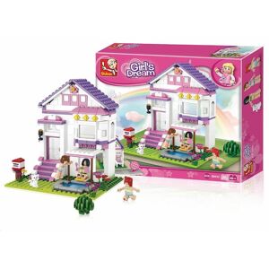 Girls' Dream Villa Building Brick Kits - 291 Pieces  Ages 6+