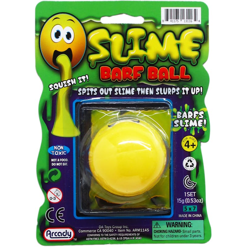 Slime Barf Ball Play Set - Assorted colors  Ages 4+