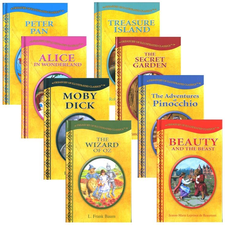 Illustrated Classics Storybooks - Hardcover  8 Titles