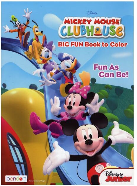 Mickey Mouse Clubhouse Coloring Books - 80 Pages