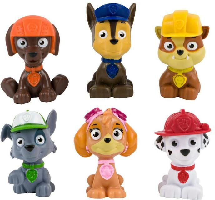 Paw Patrol Mini Figures - 5 Assorted