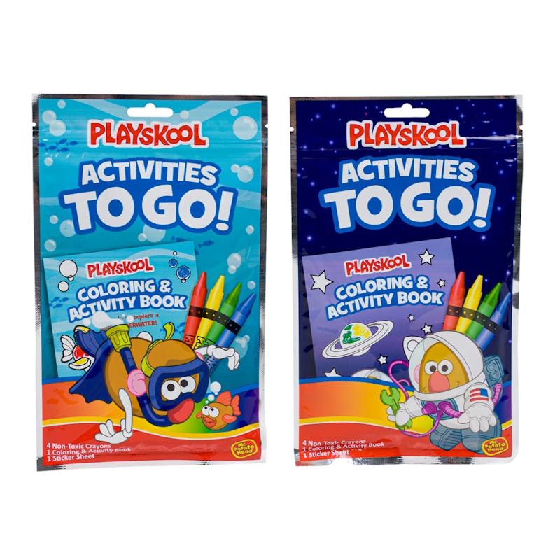 Playskool "Activities to Go" Sets - 2 Titles  Crayons