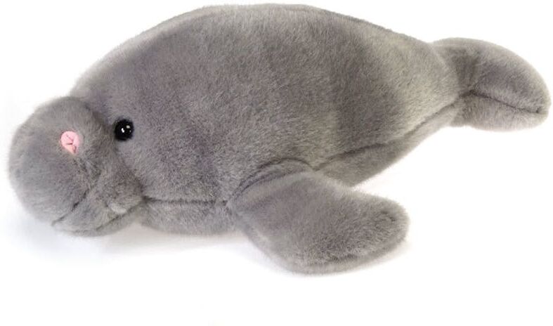 Manatee Plush Toys - Grey  Ages 3+  15"