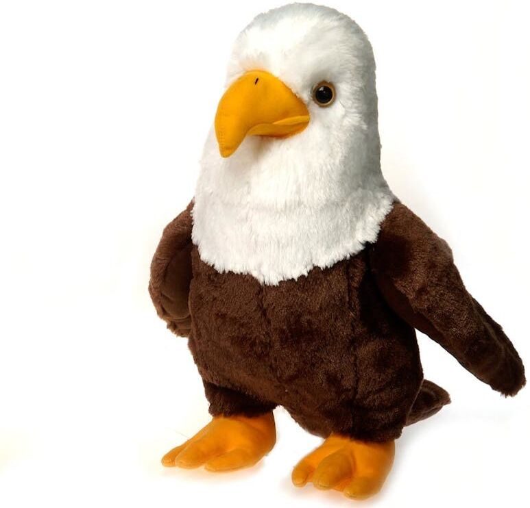 Bald Eagle Plush Toys - 16.5"  Polyester  Ages 3+