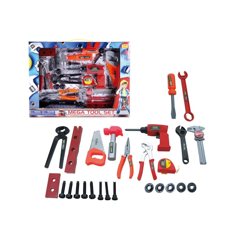 Play Tools Sets - 26 Pieces