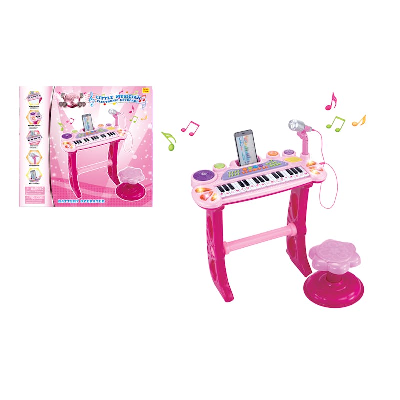 Beginners Electronic Keyboards - Pink  MP3 Compatible