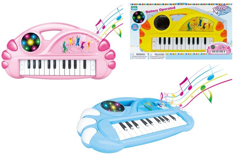 Musical Keyboard Toys - Battery Operated  3D Light