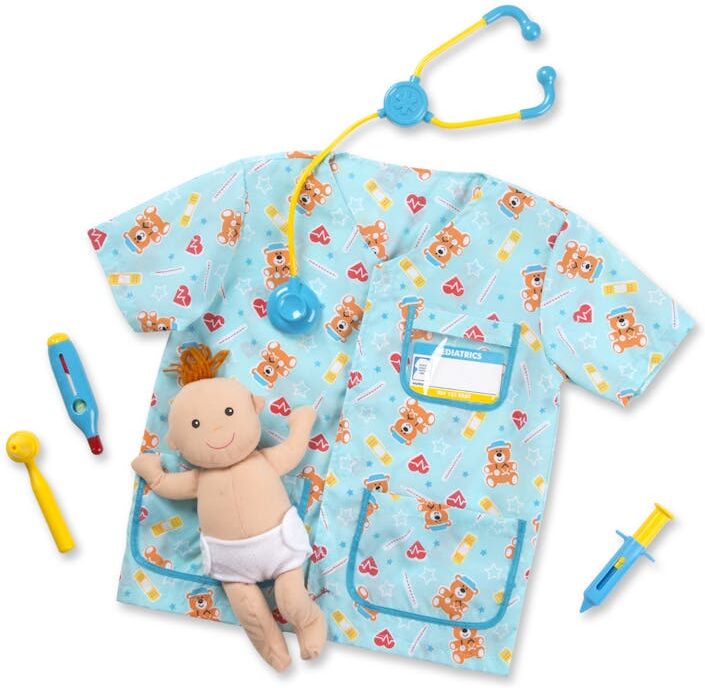 Melissa & Doug Pediatric Nurse Toy Sets - Doll Included