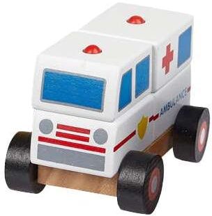 Ambulance Building Blocks - Wooden Puzzle