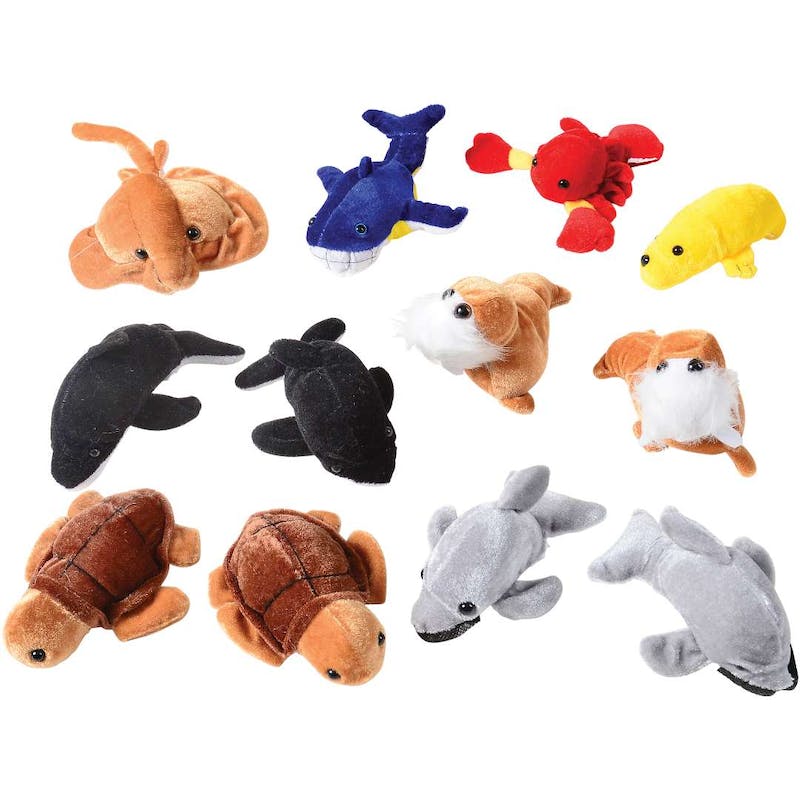 Sea Animal Plush Toy - Assorted Styles  Ages 3+