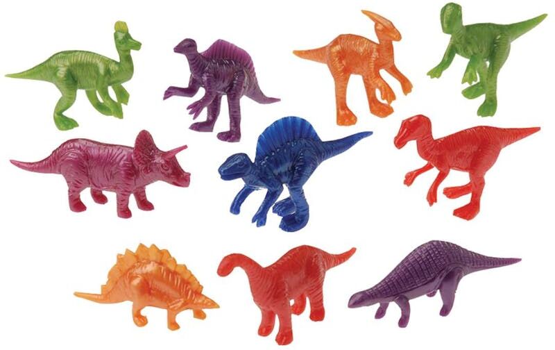 Mini Toy Dinosaurs - Plastic  2.25"