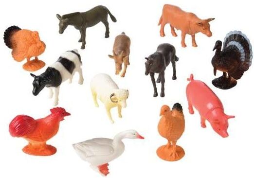 Toy Farm Animals - 3"-5"