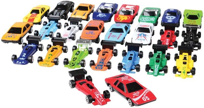 Toy Race Car Sets - Diecast  25 Pieces