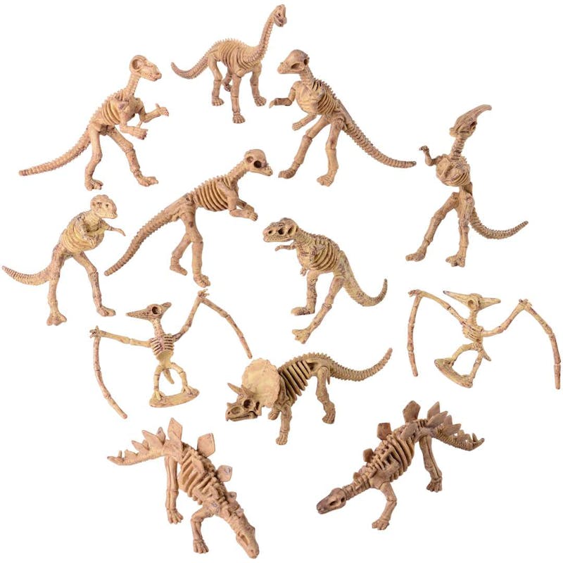 Toy Skeleton Dinosaurs - Assorted  6"