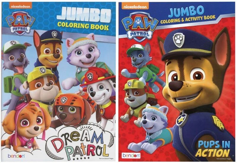 Paw Patrol Jumbo Coloring Books - Jumbo  80 Pages