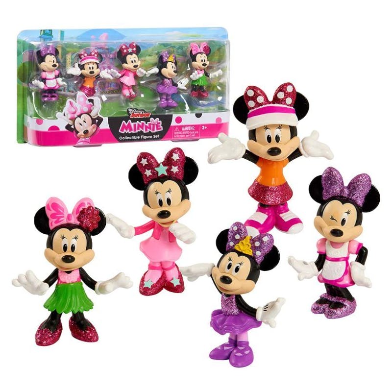 Disney Junior Minnie Collectible Figure Sets - 5 Pieces