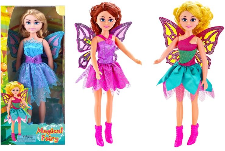 Magical Fairy Fashion Dolls - Assorted Styles  17.5"