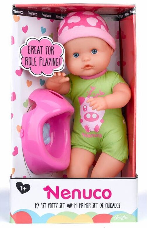 My 1st Potty Baby Doll Playset - Baby & Seat