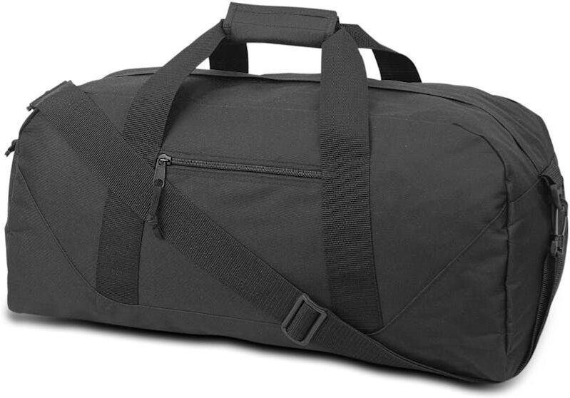 Square Duffels - Black  Large