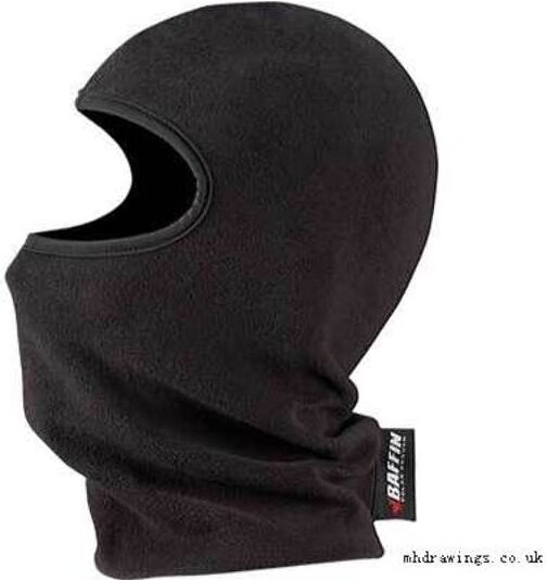 Fleece Balaclava Hooded Face Mask & Neck Warmer