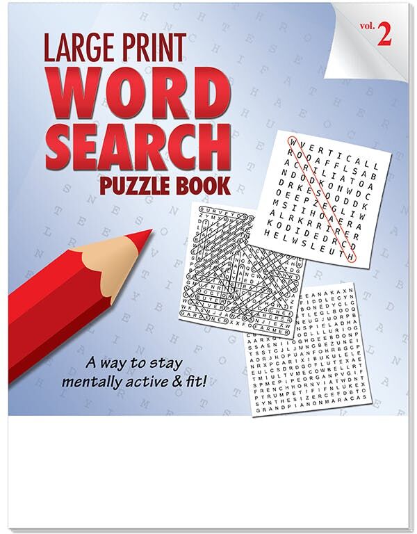 Word Search Puzzle Books - 32 Pages  Vol. 2