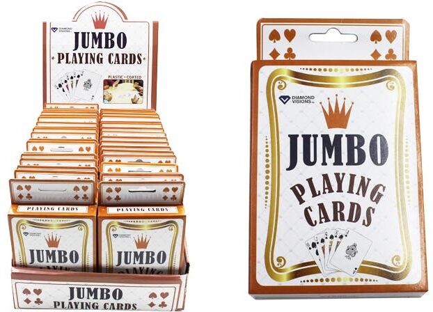 Jumbo Playing Cards - 36 Decks