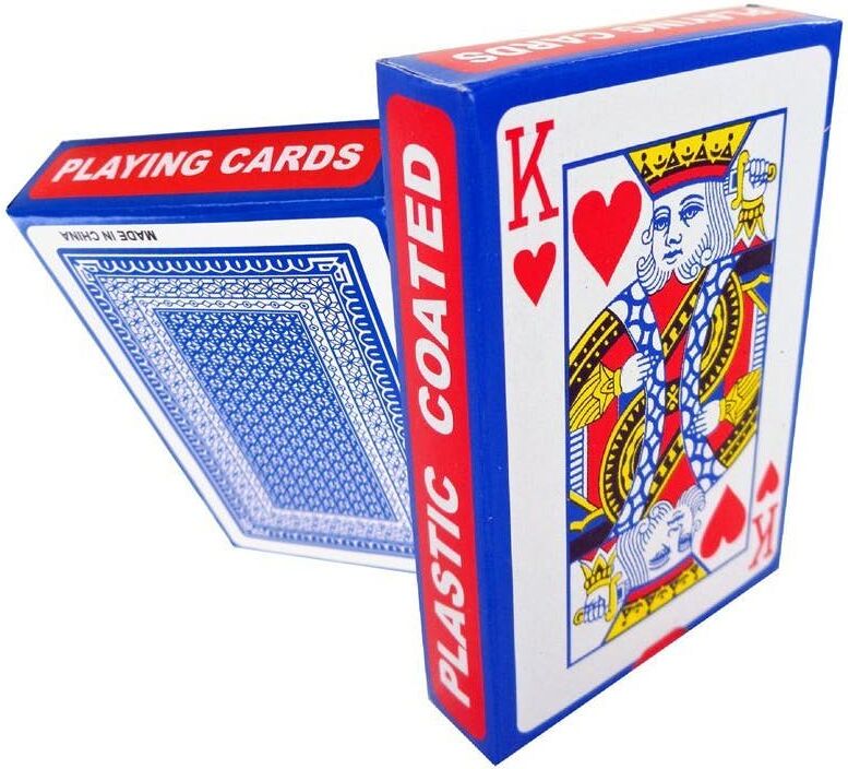 Playing Card Decks - Plastic Coated  Floor Display