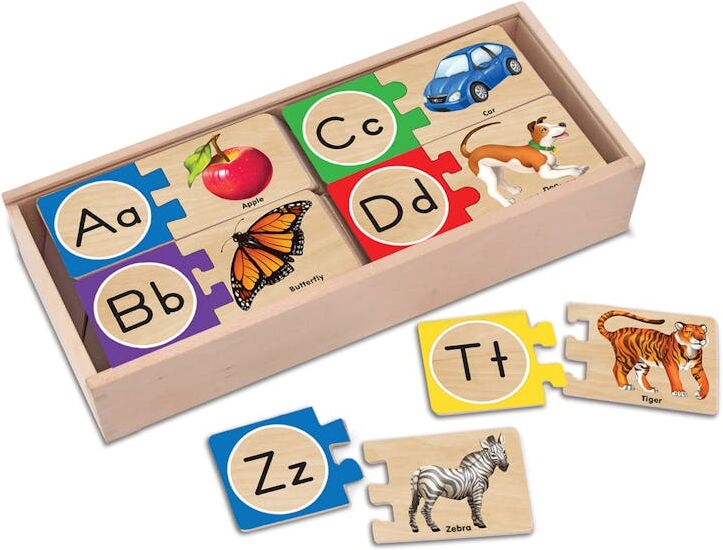 Melissa & Doug Letter Puzzle Sets - 26 Pieces