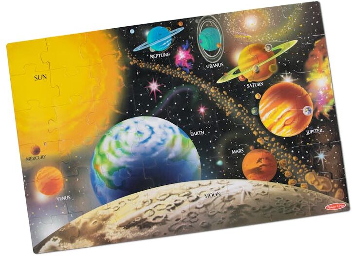 Melissa & Doug Floor Puzzle - Solar System  48 pieces