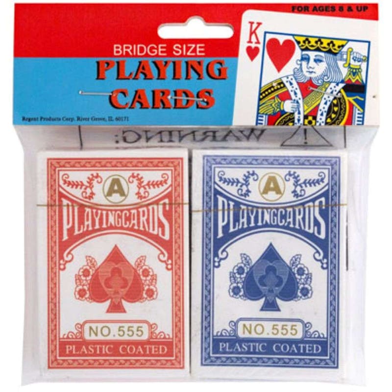 Playing Cards - 2 Pack  Bridge Size