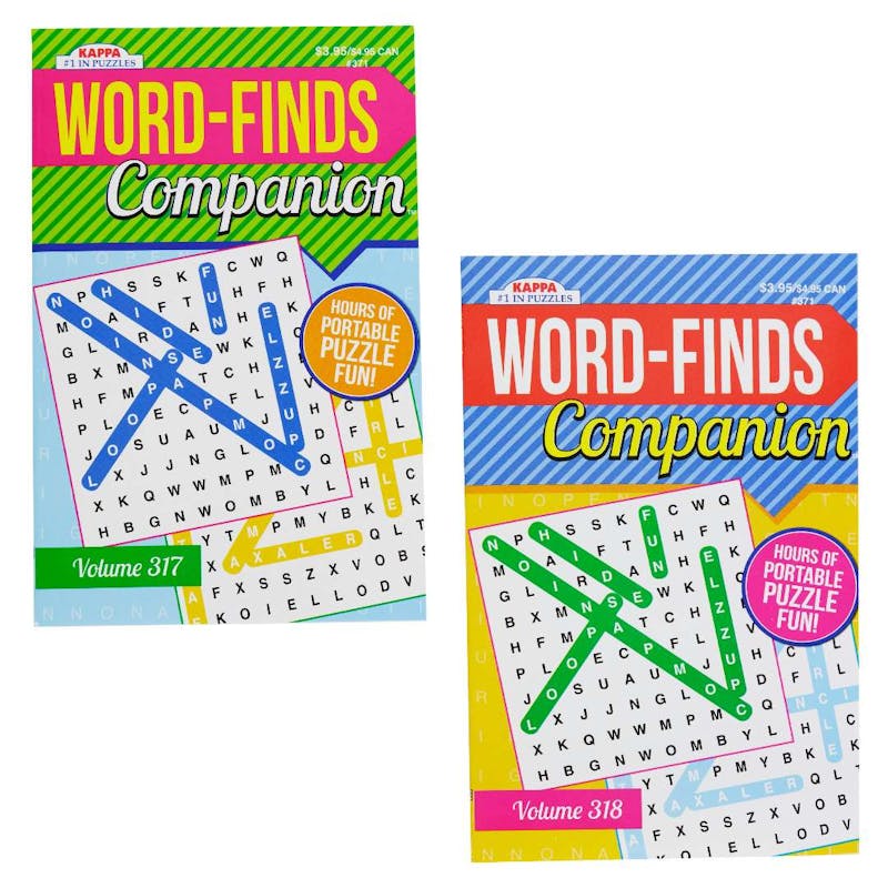 Crossword Companion Puzzle Books - 3 Volumes
