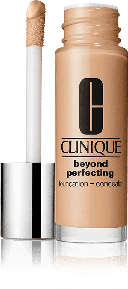 Clinique Beyond Perfecting™ Foundation + Concealer, CN 40 Cream Chamois - 1.0 oz/30 ml for Dry Combination to Combination Oily Skin