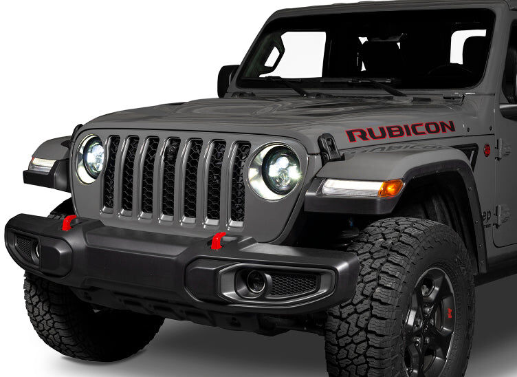 Oracle Jeep Wrangler JL/Gladiator JT 7" High Powered LED Headlights (Pair/White)