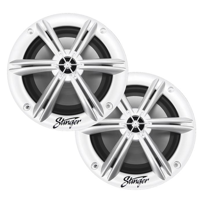Stinger Off-Road 6.5" Coaxial Marine Speakers (Set of Two)