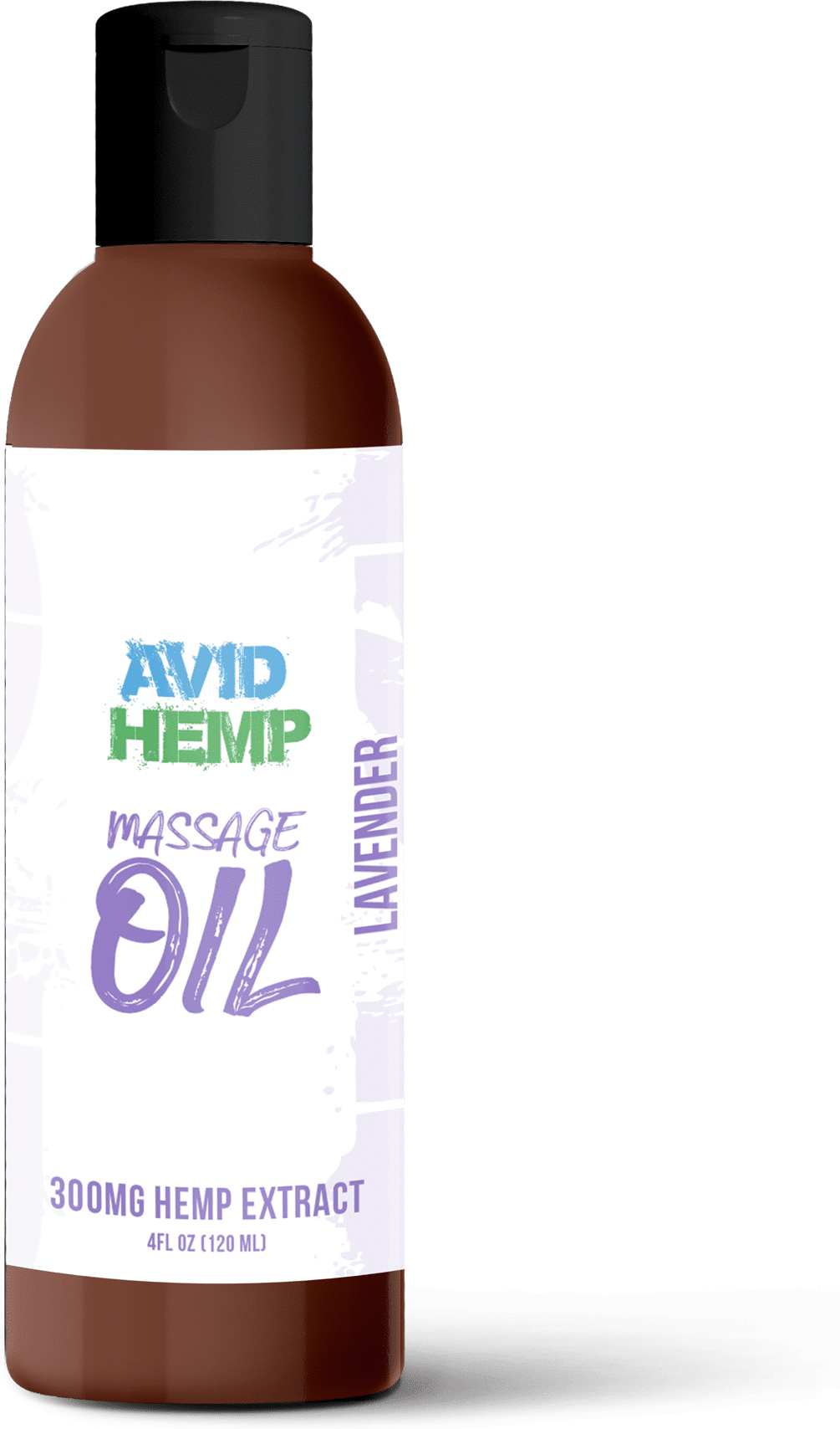 Avid Hemp 300mg CBD Massage Oil