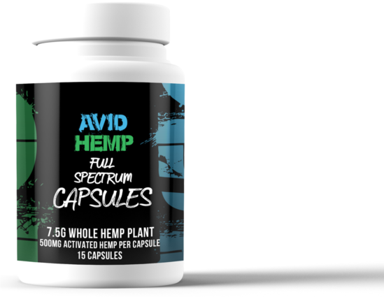 Avid Hemp 300mg 15ct CBD Capsules