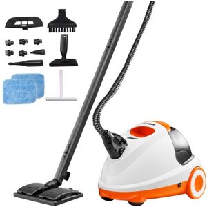 VEVOR Steam Cleaner 23 pcs Accessories 2.5L Tank for Floors Upholstery Cars