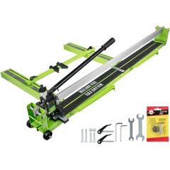 VEVOR Tile Cutter 47 Inch, Manual Tile Cutter All-Steel Frame,Tile Cutting Machine w/Laser Guide and Bonus Spare Cutter,Tile Cutter Hand Tool for Precision Cutting Porcelain Ceramic Floor Tiles