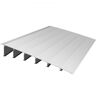 VEVOR Transitions Modular Entry Ramp, 6" Rise Door Threshold Ramp, Aluminum Threshold Ramp for Doorways Rated 800lbs Load Capacity, Adjustable Threshold Ramp for Wheelchair, Scooter, and Power Chair