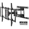 VEVOR Full Motion TV Mount Fits for Most 37-75 inch TVs, Swivel Tilt Horizontal Adjustment TV Wall Mount Bracket with 4 Articulating Arms, Max VESA 600x400mm, Holds up to 132 lbs