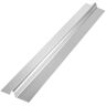 VEVOR PEX Heat Transfer Plates, 100 pcs Box Radiant Heat Transfer Plates, 4 ft Aluminum PEX Heat Transfer Plates, 1/2 inch Heat Transfer Plates Designed for PEX Tubing