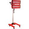 VEVOR 2000W Baking Infrared Paint Curing Lamp Short Wave Infrared Heater Car Bodywork Repair Paint Dryer/Stand