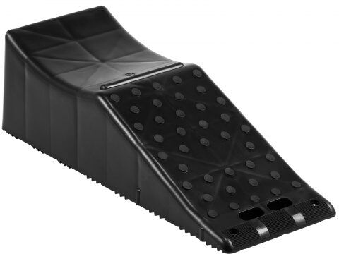 VEVOR Car Service Ramp, 20000 lbs/10 ton Loading Capacity, 5.5" Lift Car Ramp, Low Profile Plastic Tire Ramp, Heavy Duty Truck Ramp for Oil Changes Wheels, Lift Vehicle Maintenance, 1-Pack