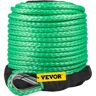 VEVOR Green Synthetic Winch Line 5/16 Inch X100FT Synthetic Winch Rope 12000 LBS Tow Rope for Car with Sheath (100ft)